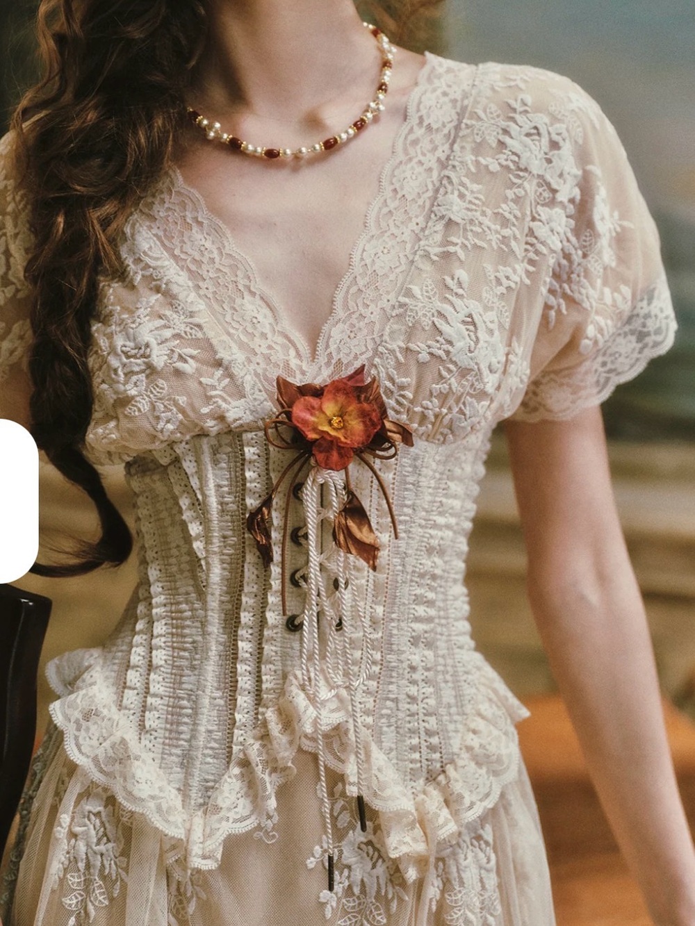 Wild Thorn Rose Corset Dress - Picture 3 of 9